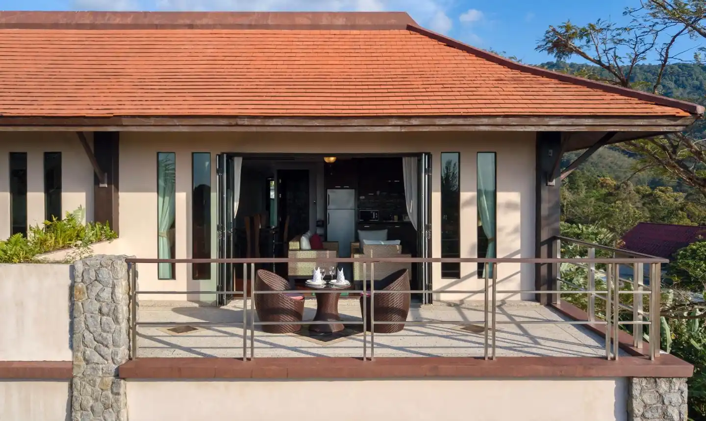 Kamala Villa Hill Terrasse