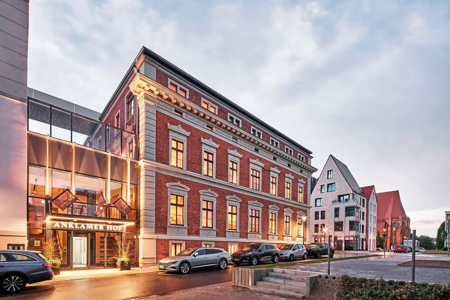 Hotel Anklamer Hof Aussenansicht
