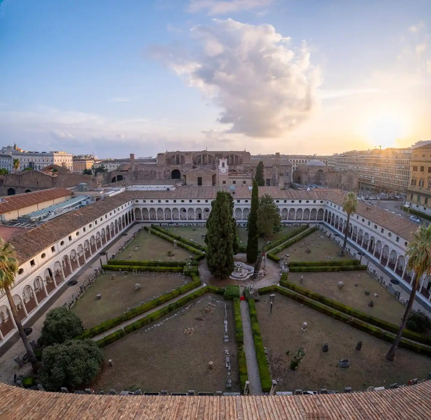 Camplus Hotel Roma Centro Aussenansicht