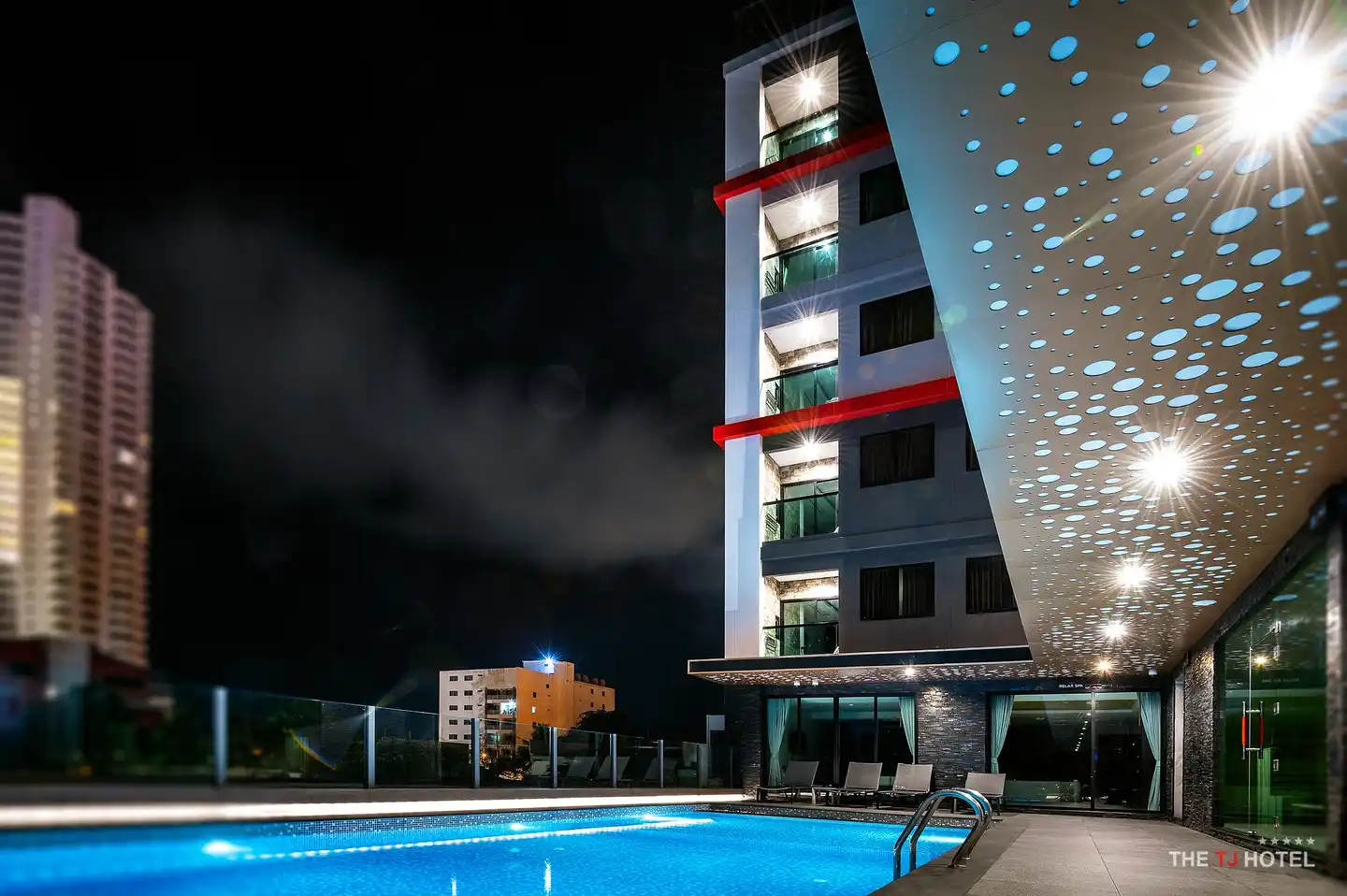 The TJ Hotel Aussenansicht
