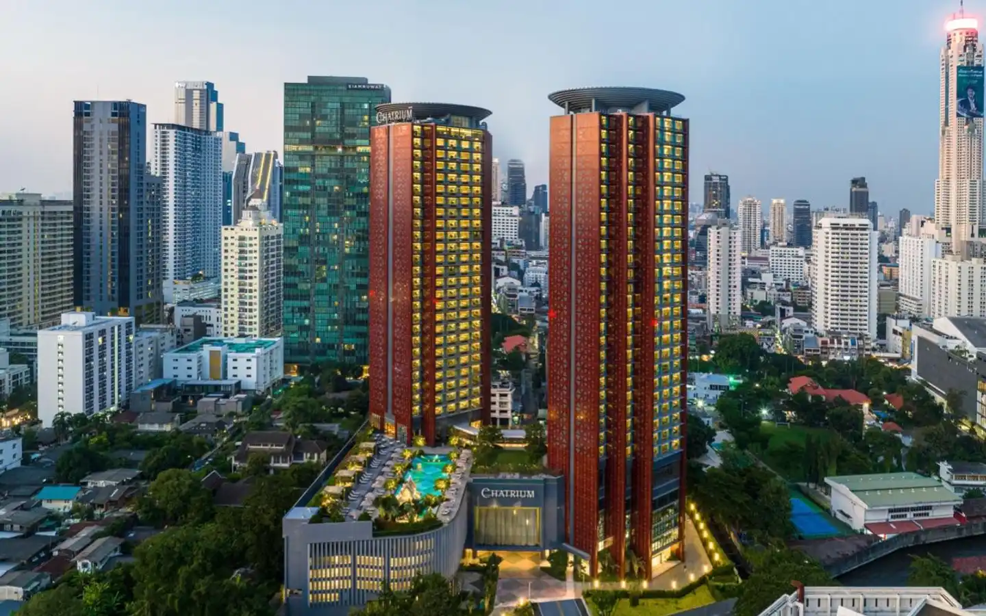 Chatrium Grand Bangkok Aussenansicht