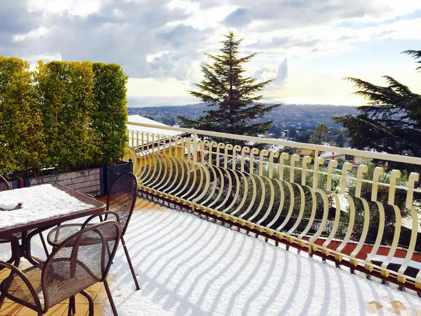Etna Royal View Terrasse