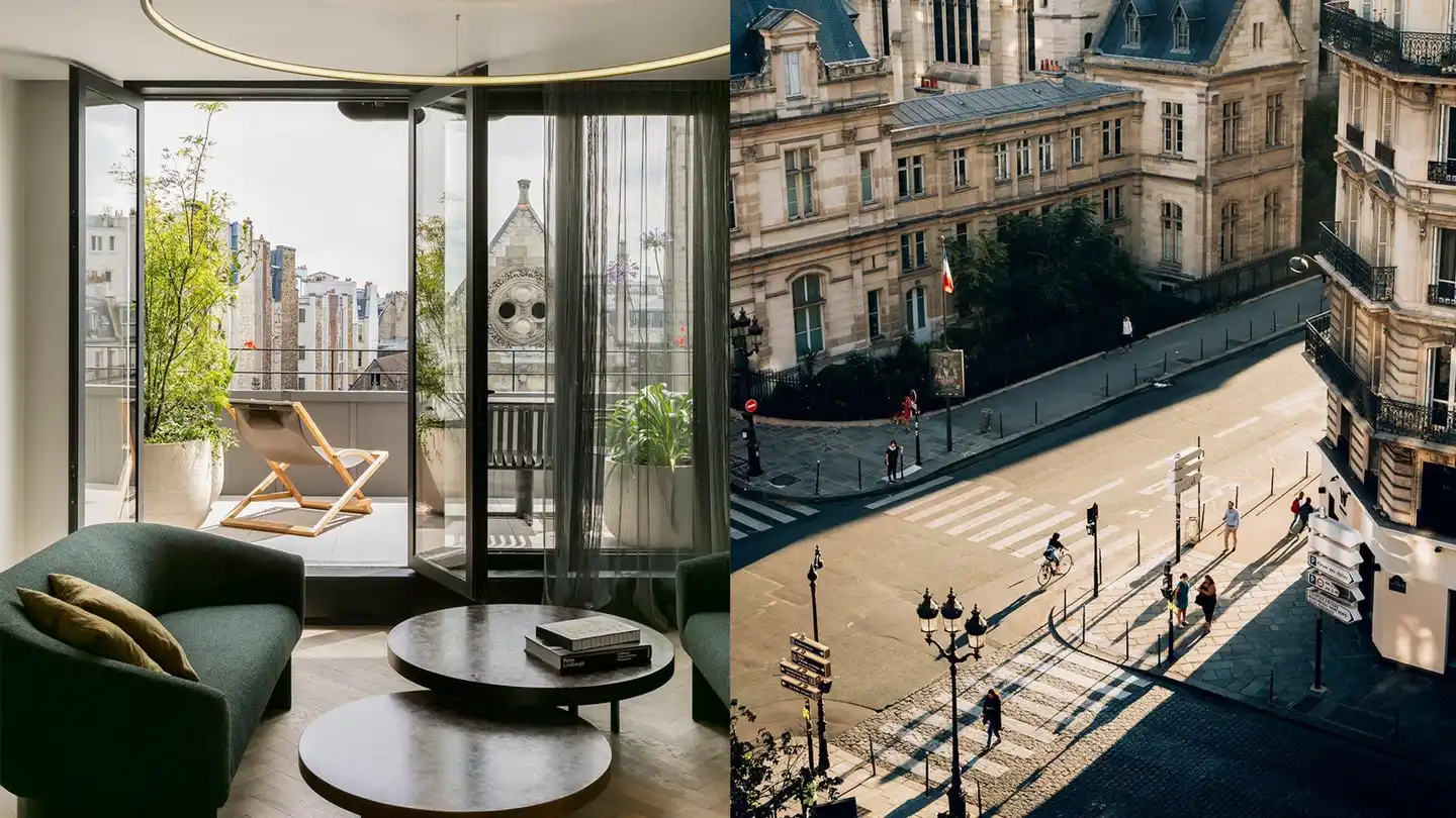 Hôtel National Arts et Métiers Badezimmer