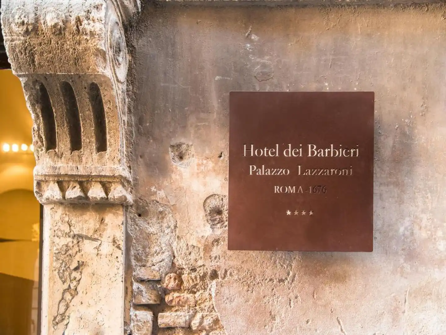 Hotel dei Barbieri Landkarte