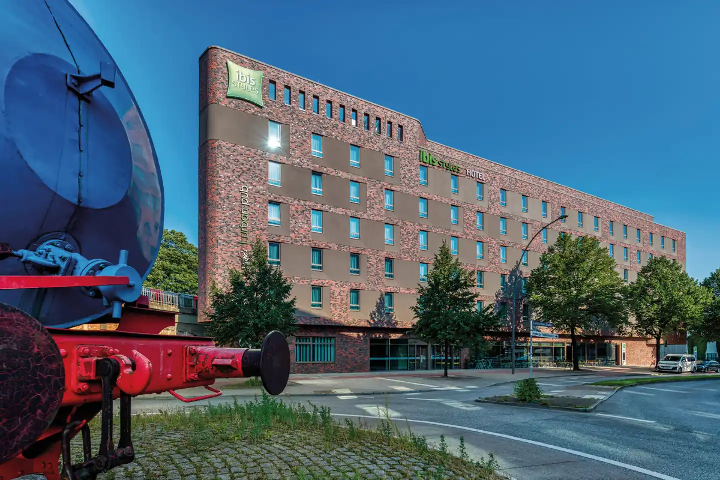 ibis Styles Hamburg-Barmbek Aussenansicht