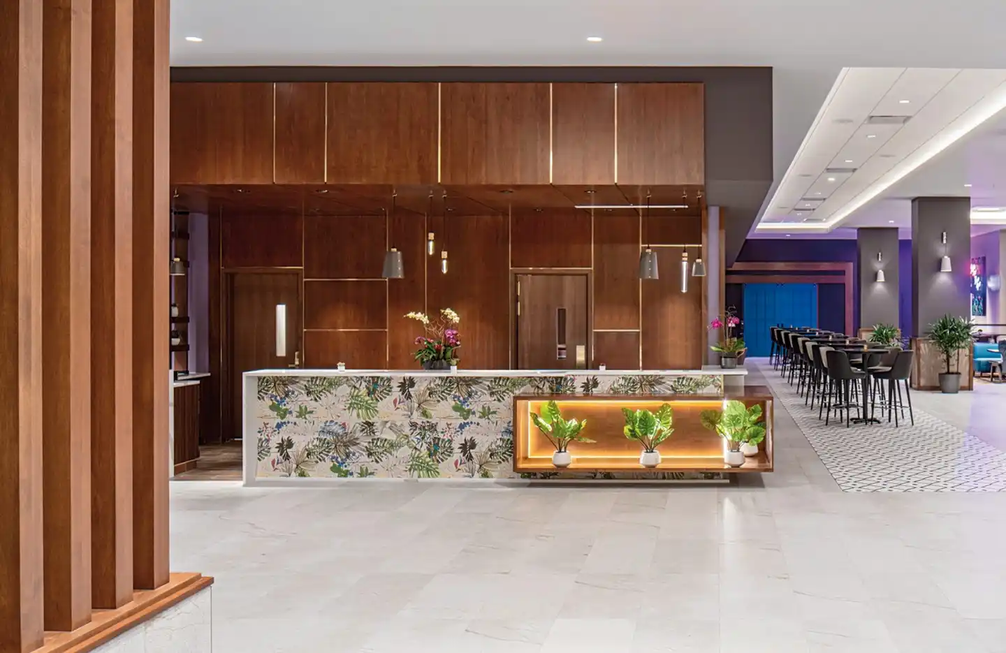 Hyatt Place Tampa Downtown Lobby