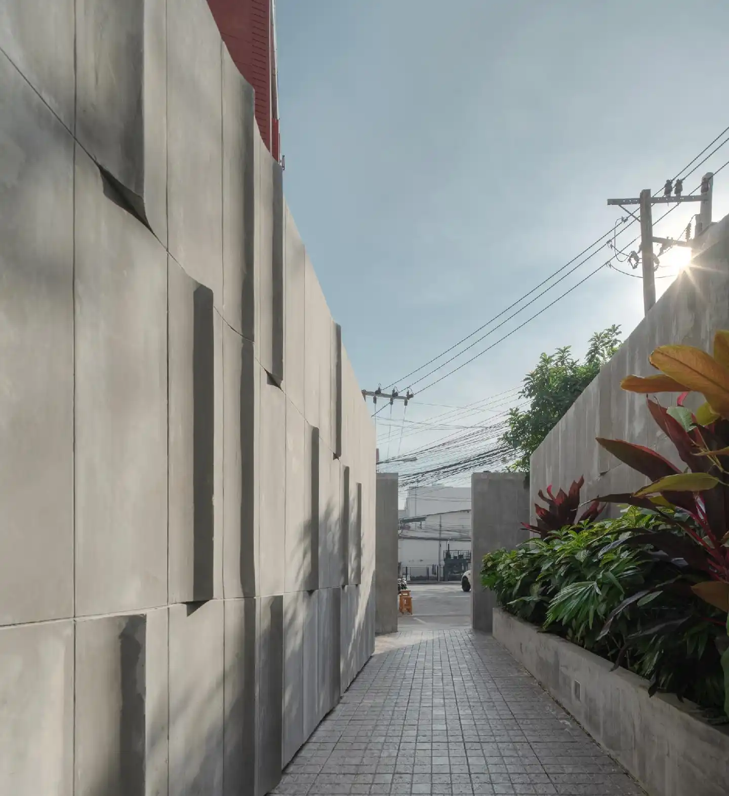 Nidhra Boutique Hotel Bangkok Terrasse