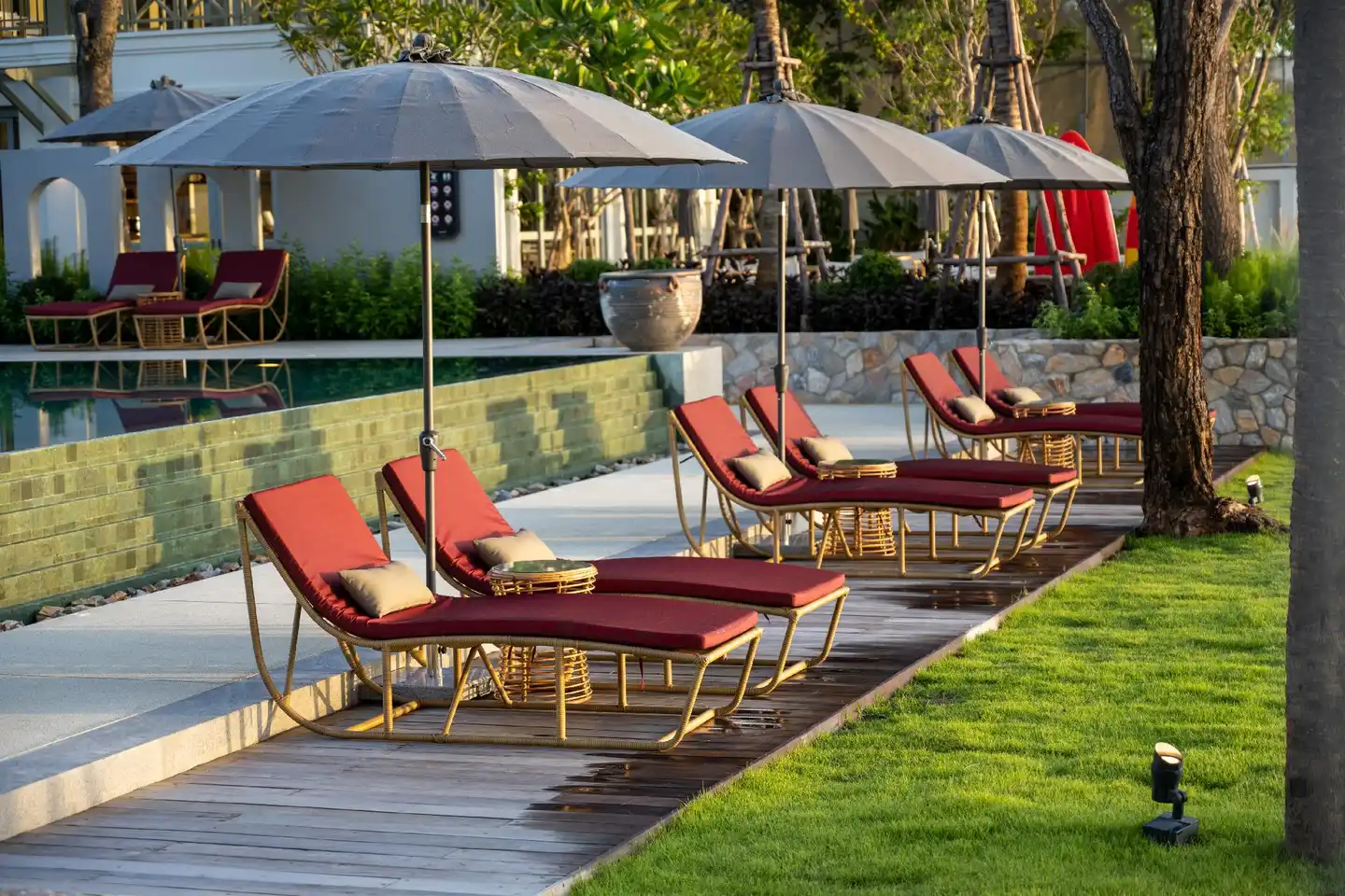 Charras Bhawan Hotel and Residences Terrasse
