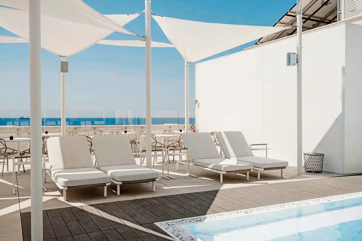 Biancodonda Lifestyle Hotel Terrasse