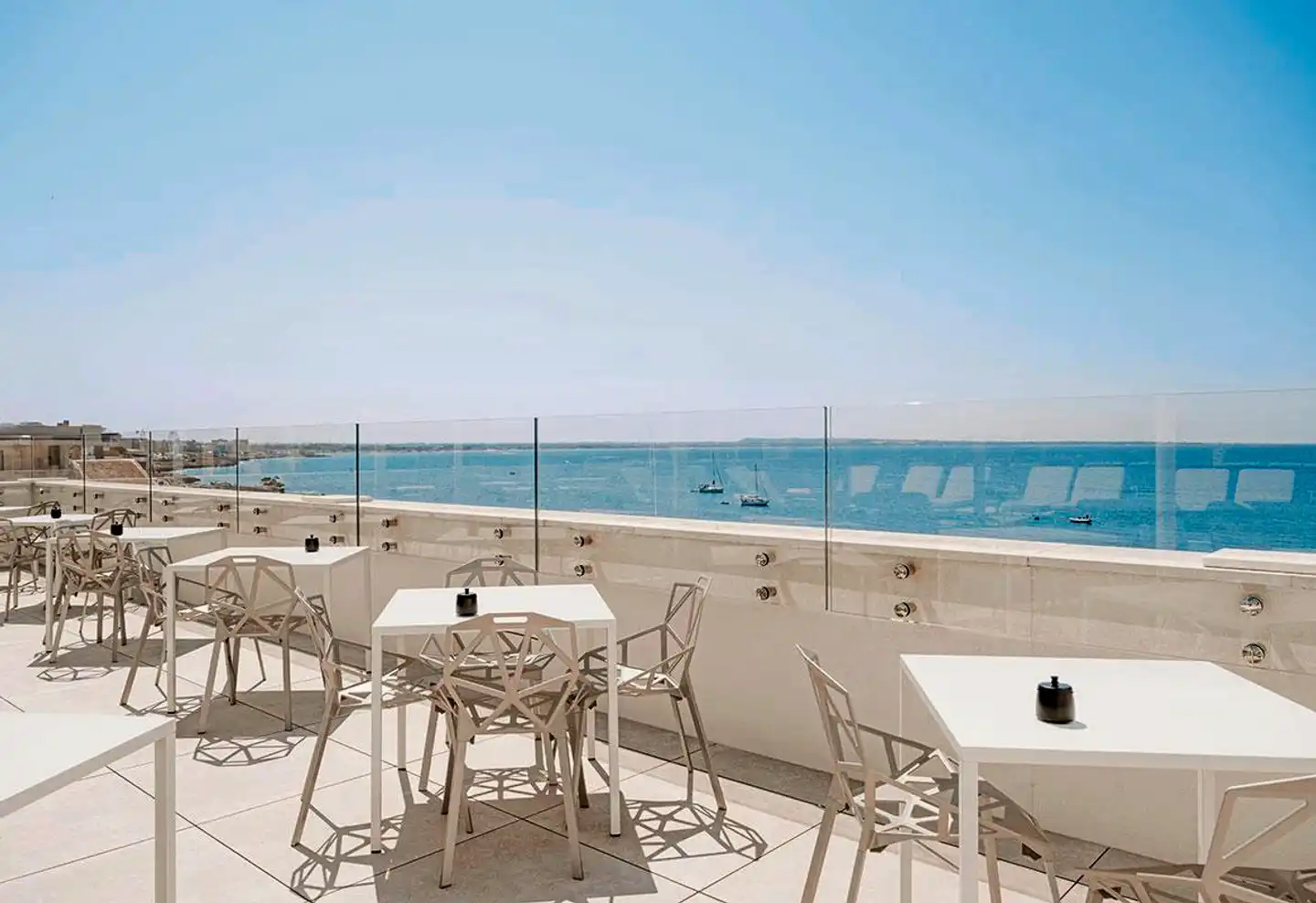 Biancodonda Lifestyle Hotel Terrasse