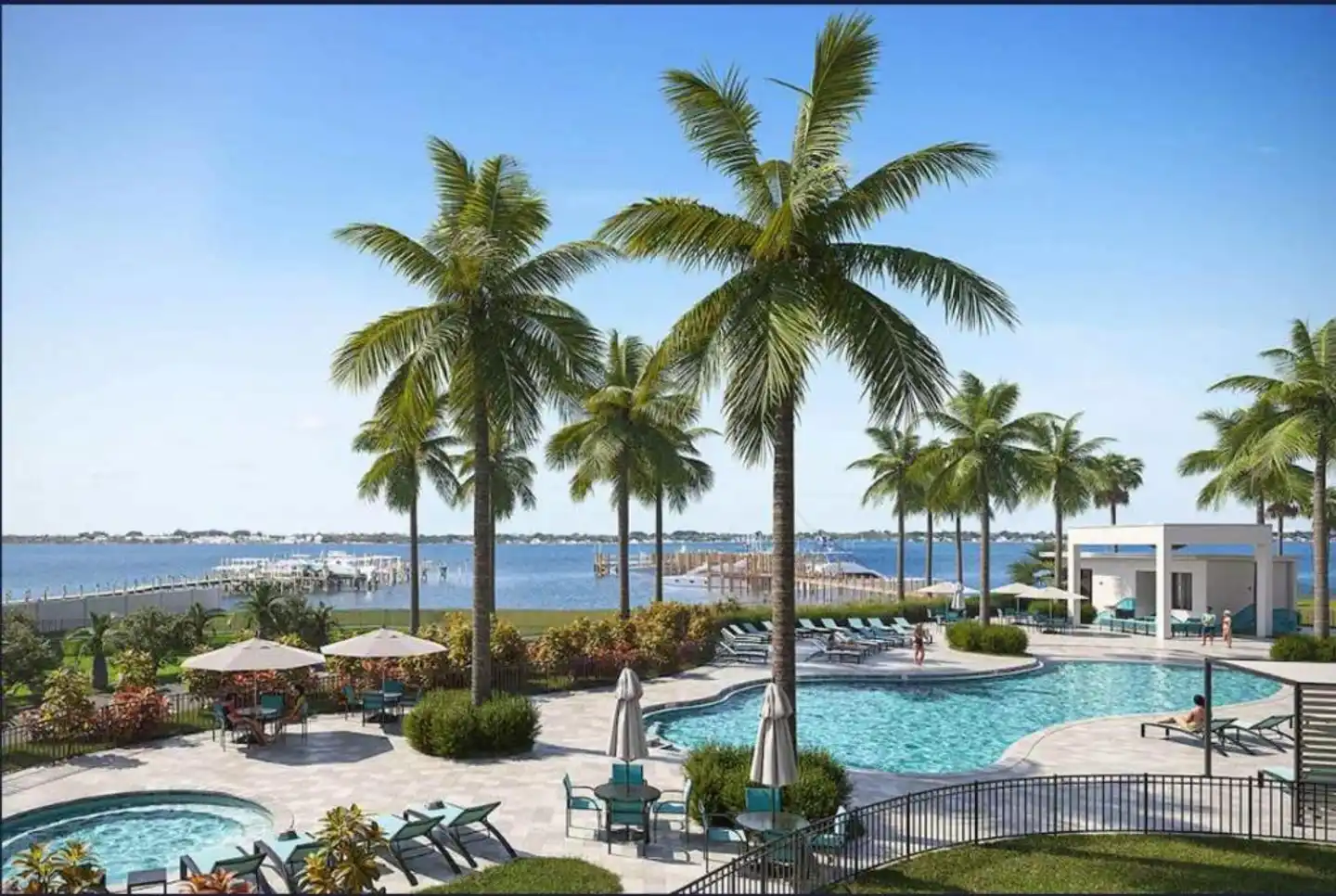 Villatel at Harbor Island Resort Pool