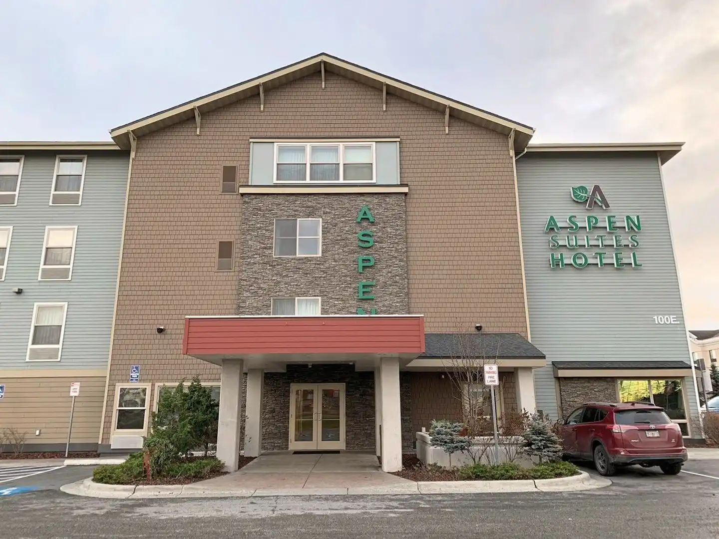 Aspen Suites Hotel Anchorage Aussenansicht
