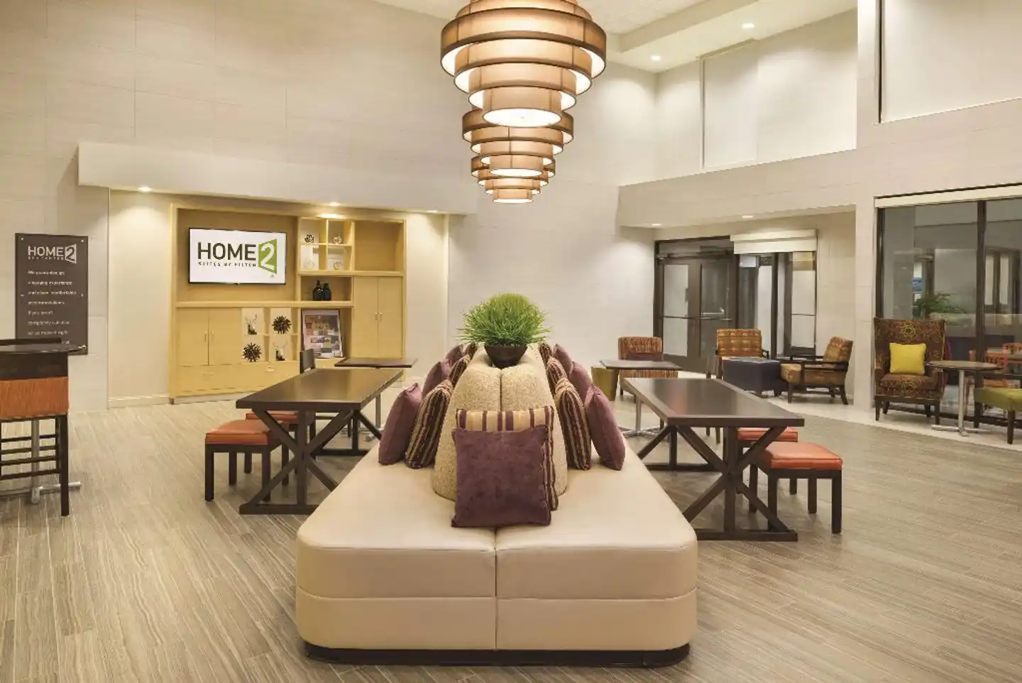 Home2 Suites by Hilton Parc Lafayette Lobby