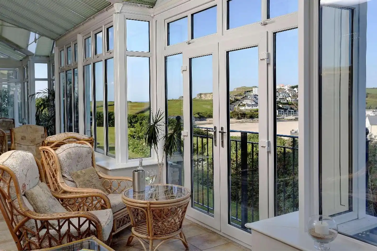 Porth Veor Manor Hotel, Cornwall Terrasse