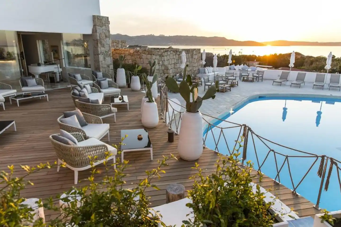 Grand Relais Dei Nuraghi Terrasse