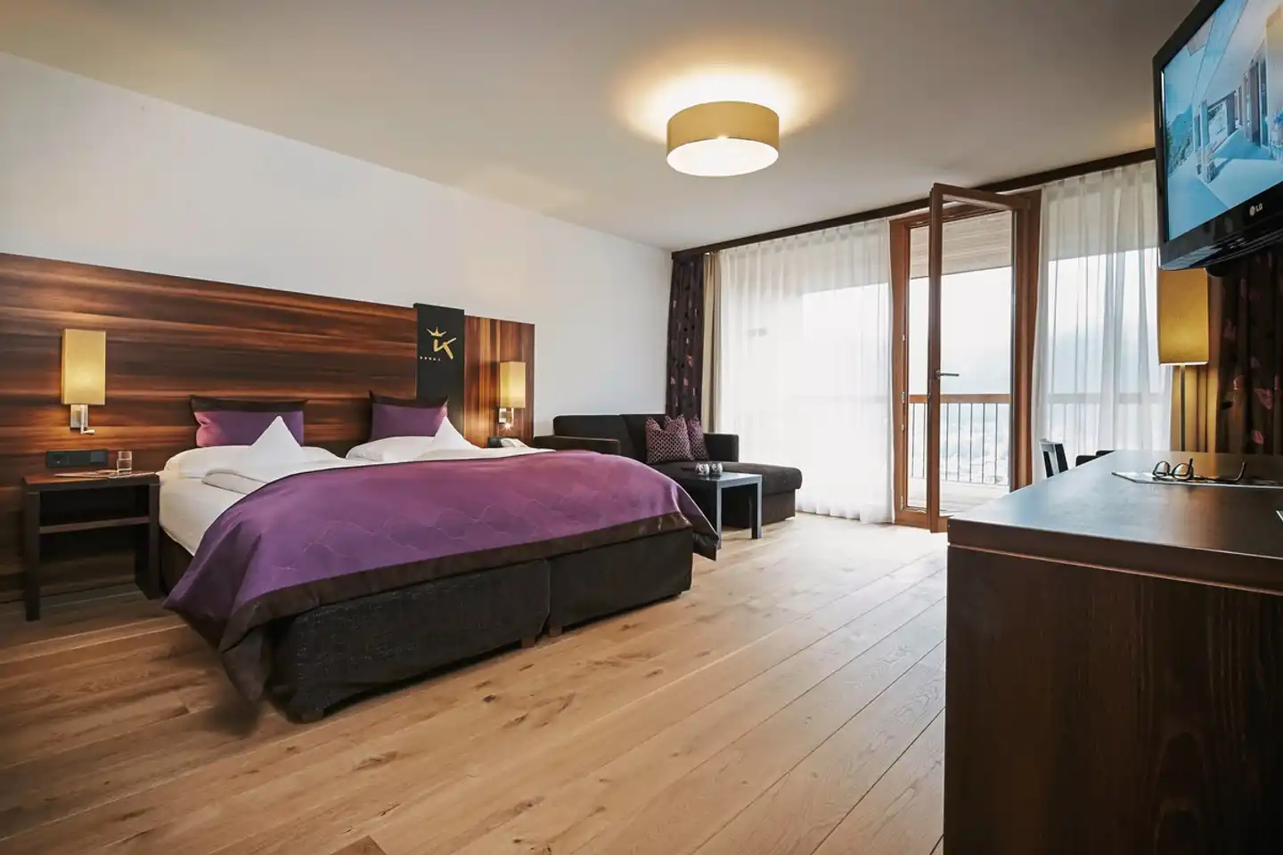 DAS KRONTHALER Alpine Lifestyle Hotel Wohnbeispiel