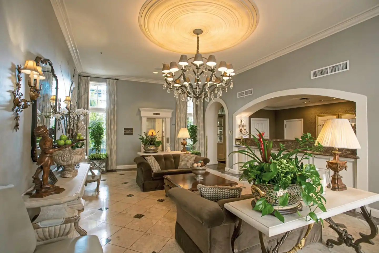 Bienville House Lobby