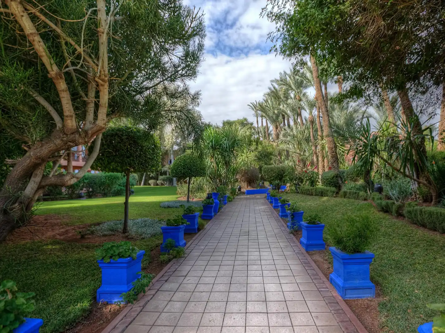 Marrakech Le Semiramis Garten