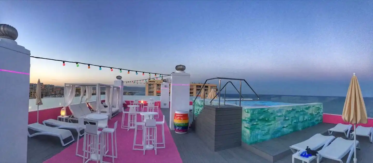 Hotel Ritual Torremolinos Terrasse