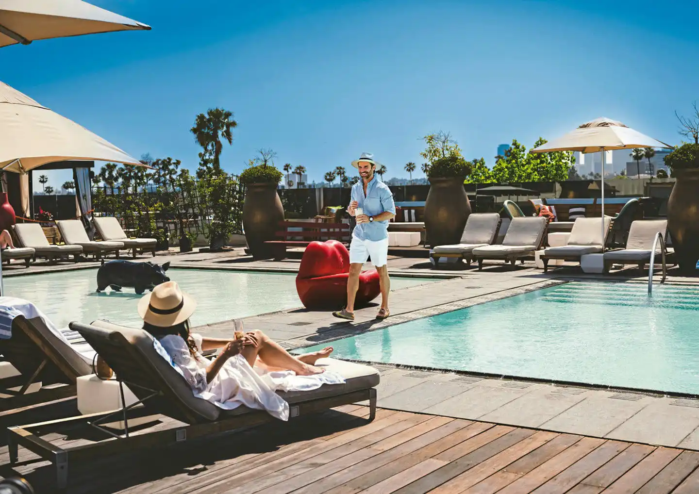 SLS Hotel, a Luxury Collection Hotel, Beverly Hills Pool