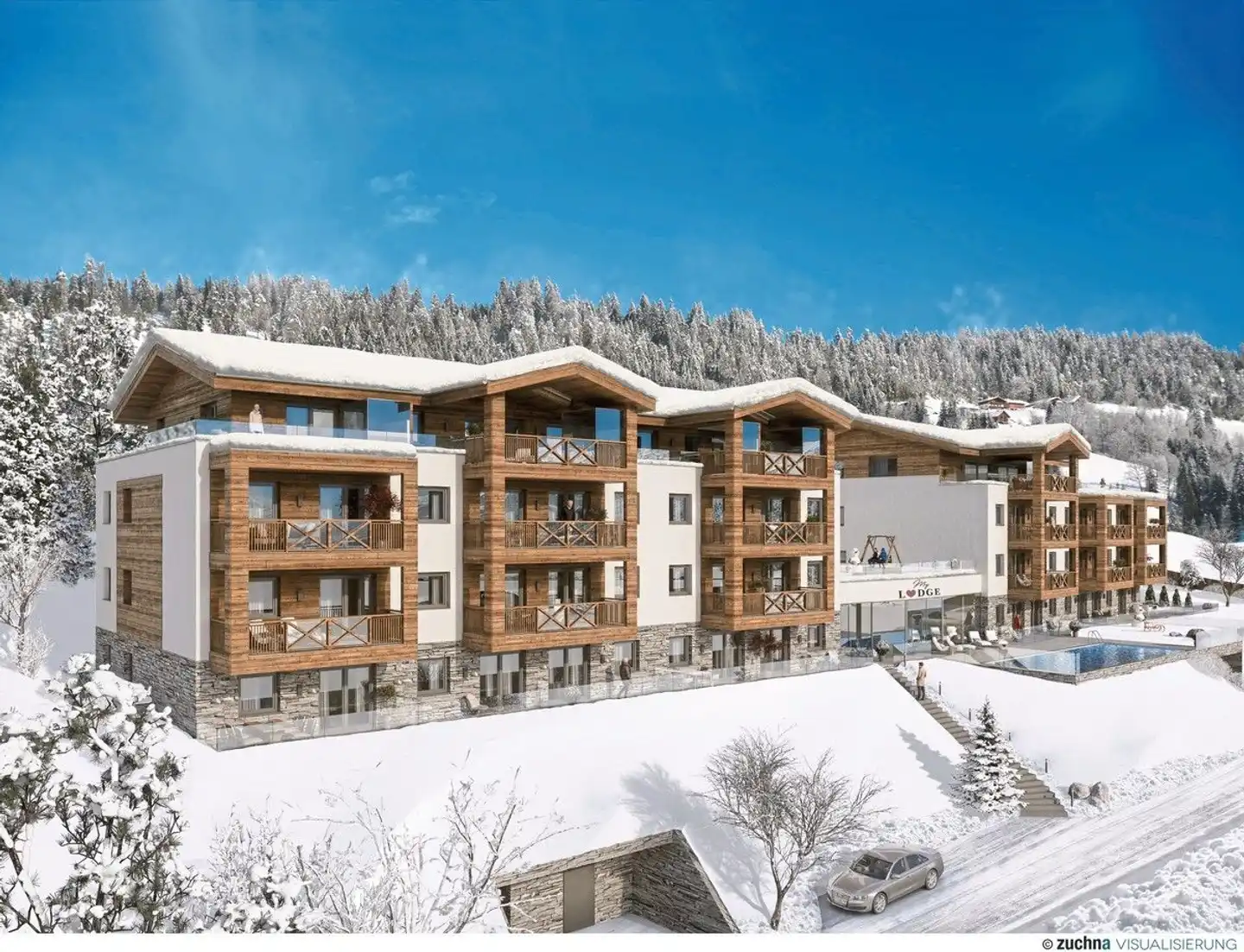 Apartmentresort MyLodge Aussenansicht