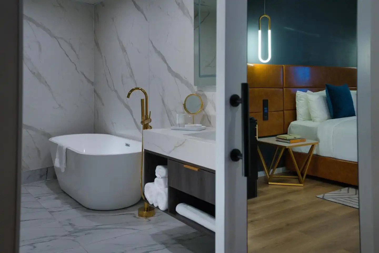 Soho Hotel Auckland Badezimmer