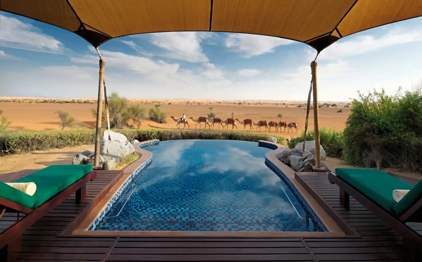Al Maha, A Luxury Collection Desert Resort & Spa Pool
