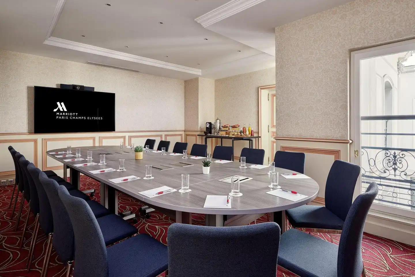 Paris Marriott Champs Elysees Hotel Konferenz