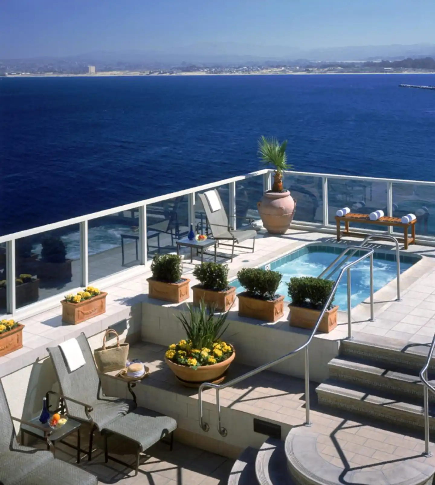 Monterey Plaza Hotel & Spa Terrasse