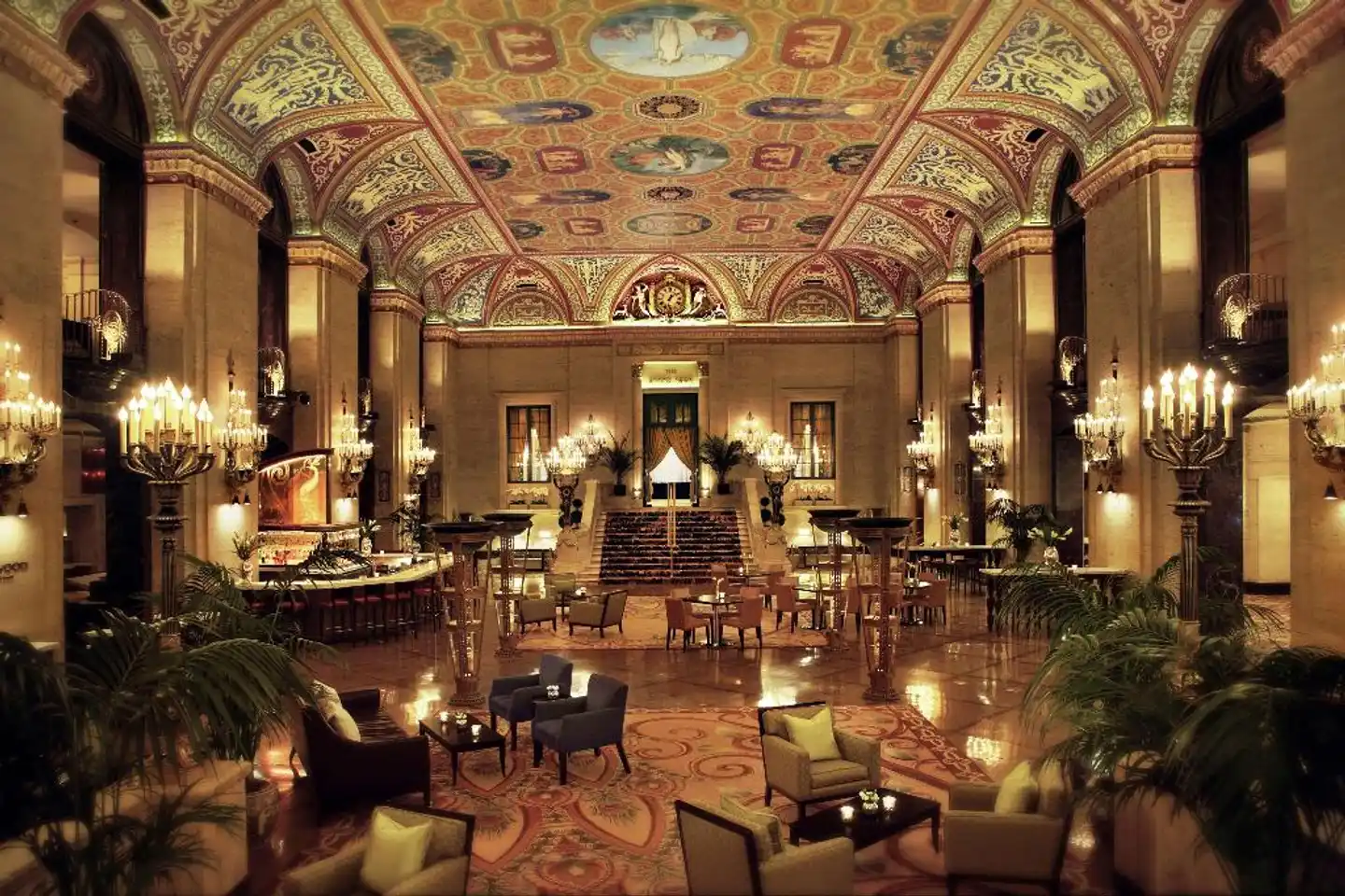Palmer House a Hilton Hotel Lobby