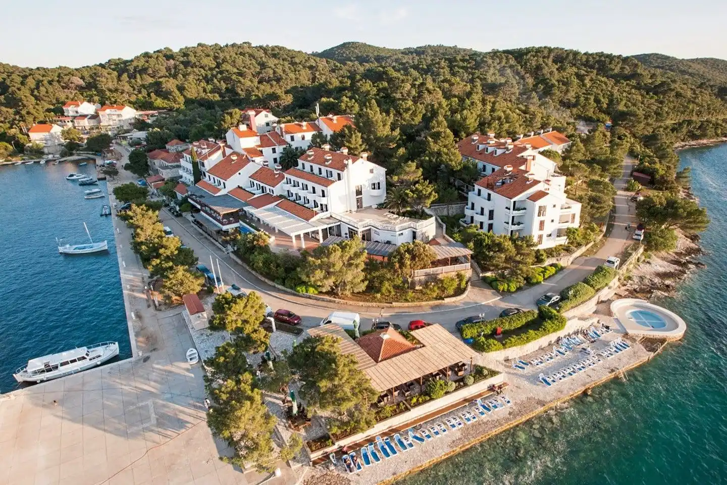 Hotel Odisej Aussenansicht