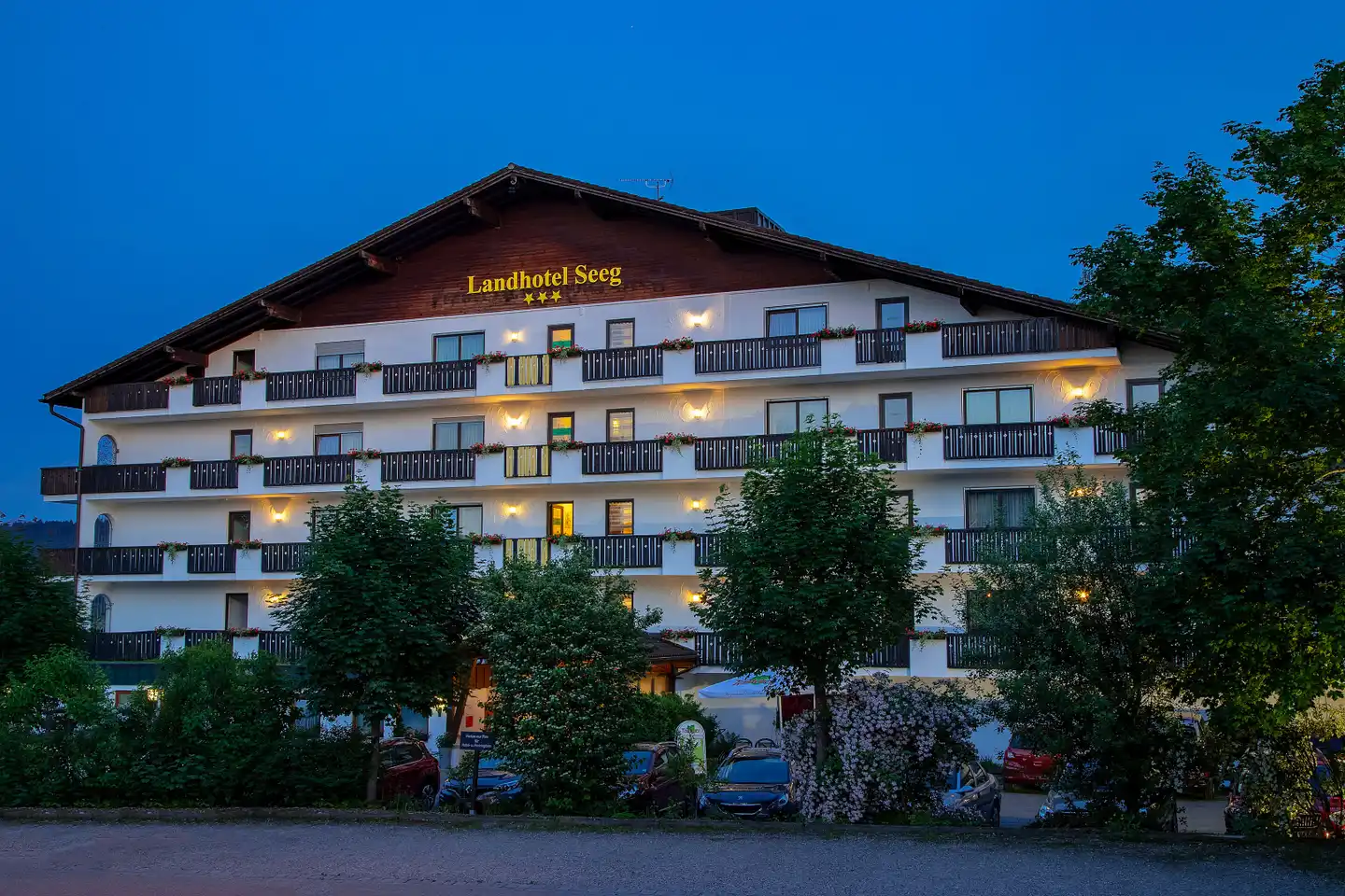 Ferienhotel Seeg Aussenansicht