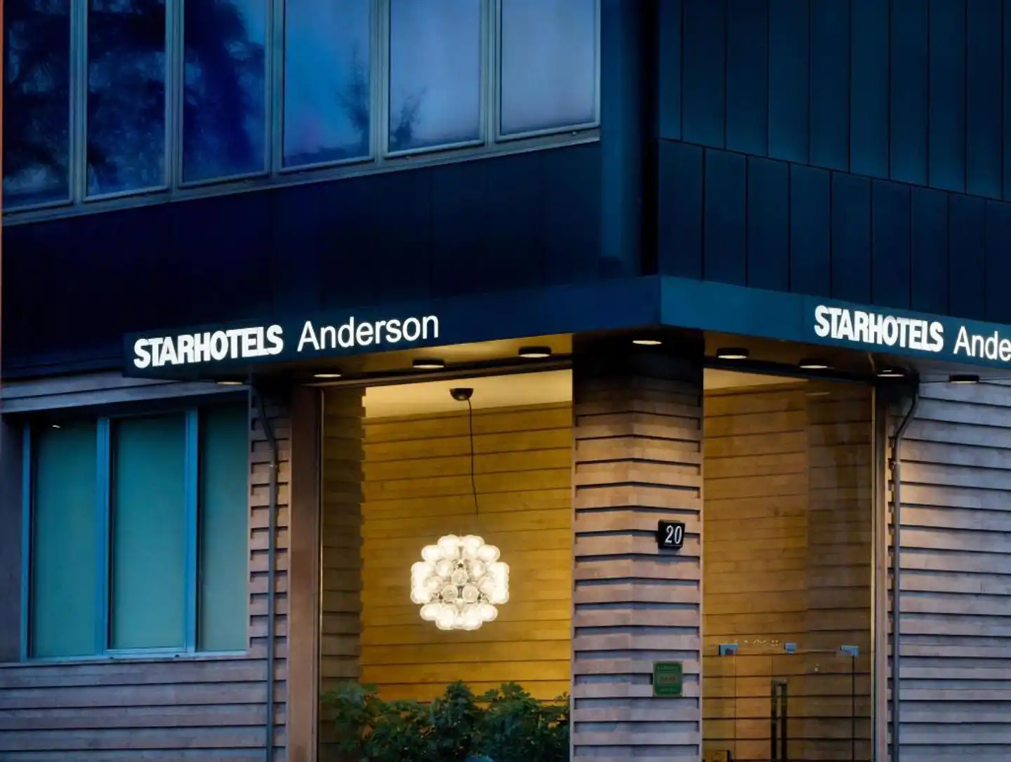 Starhotels Anderson Aussenansicht