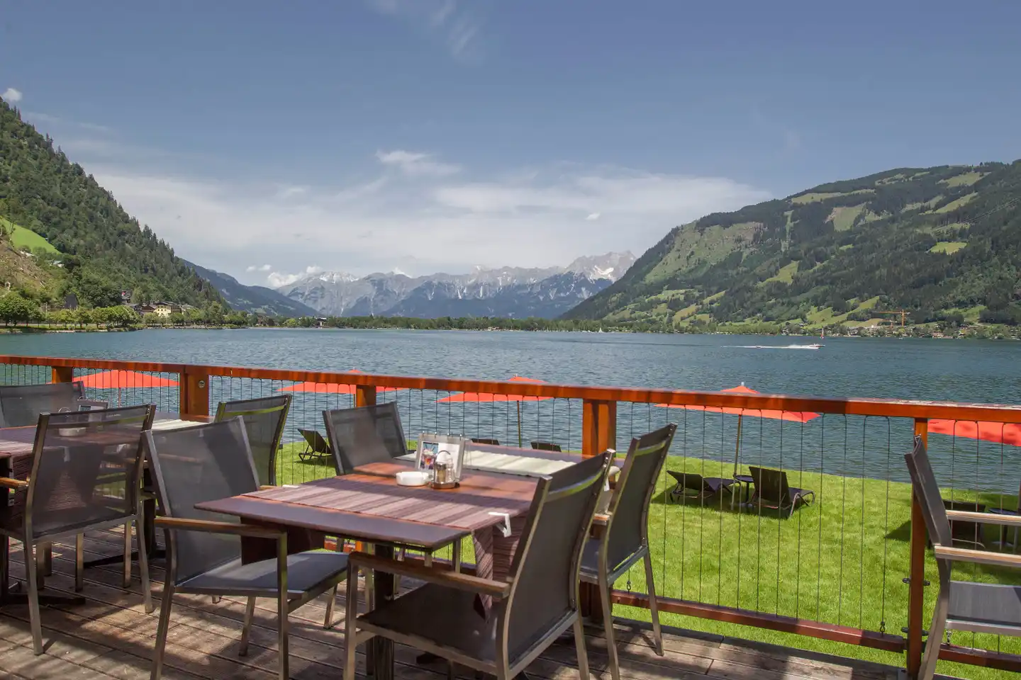 Seevilla Freiberg Terrasse