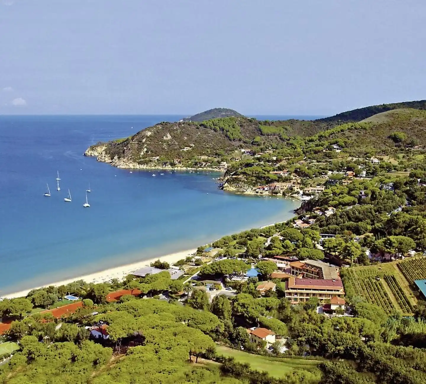 Biodola Landschaft
