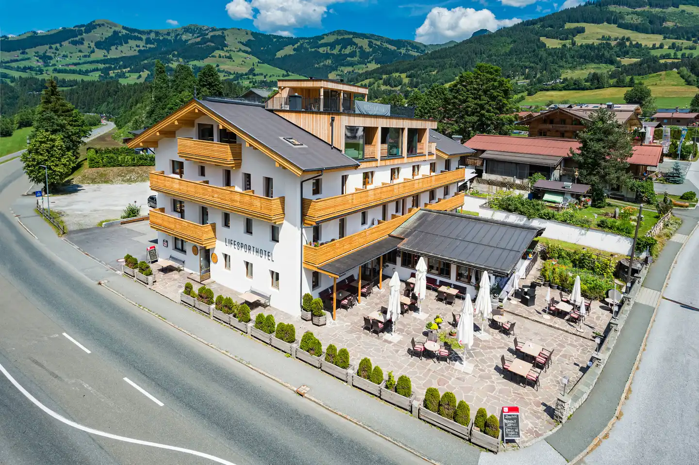 Lifesport Hotel Hechenmoos Aussenansicht