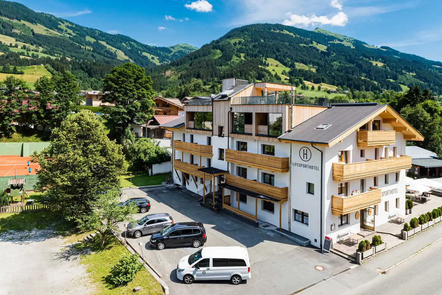 Lifesport Hotel Hechenmoos Aussenansicht