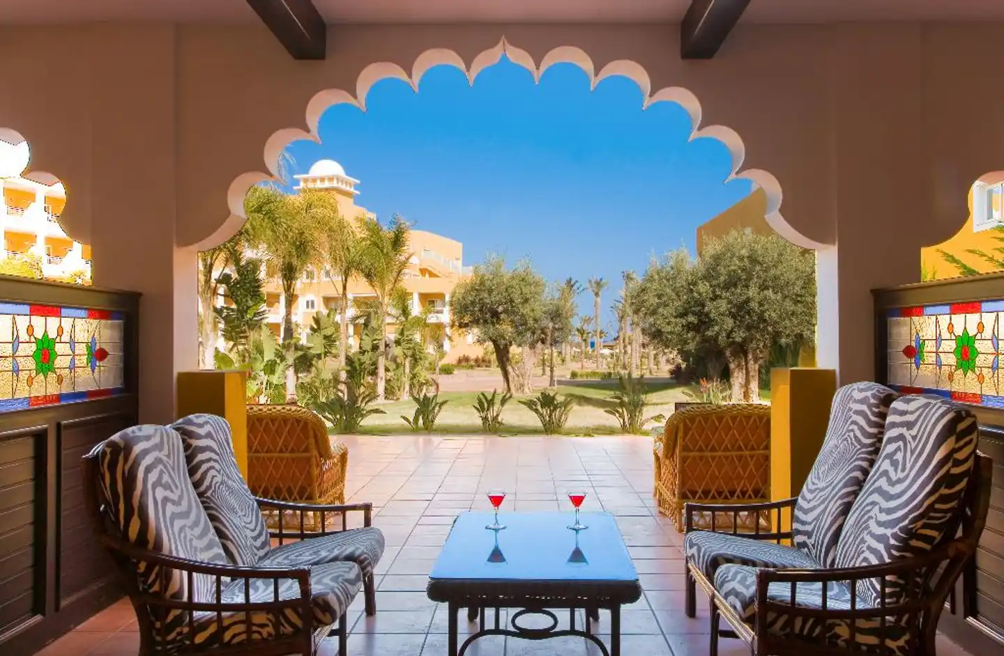 Playazimbali Terrasse