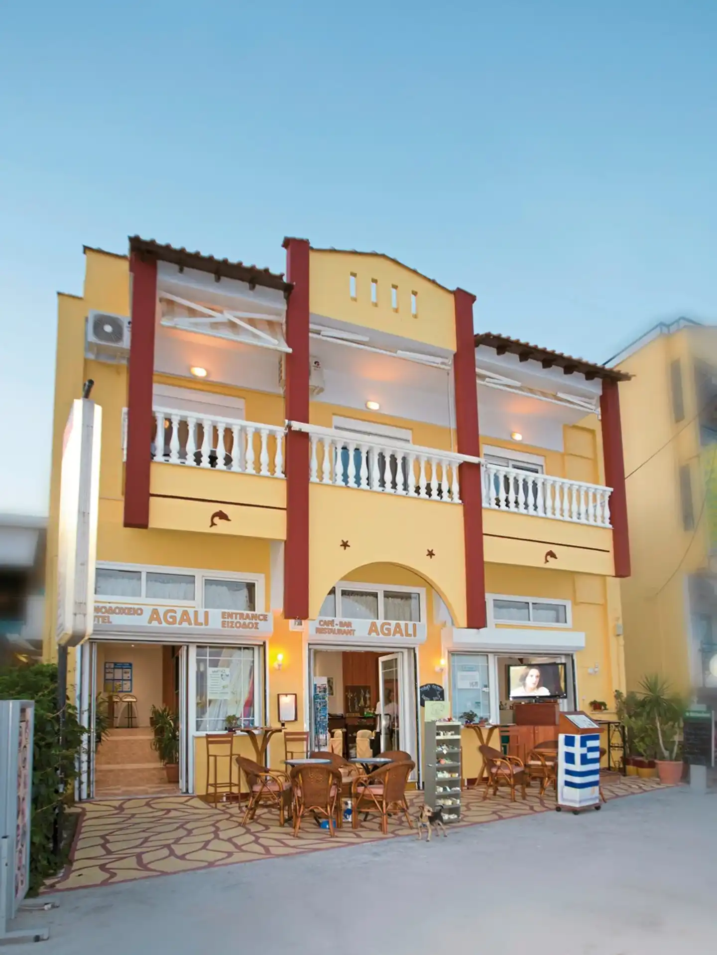 Hotel Agali Aussenansicht
