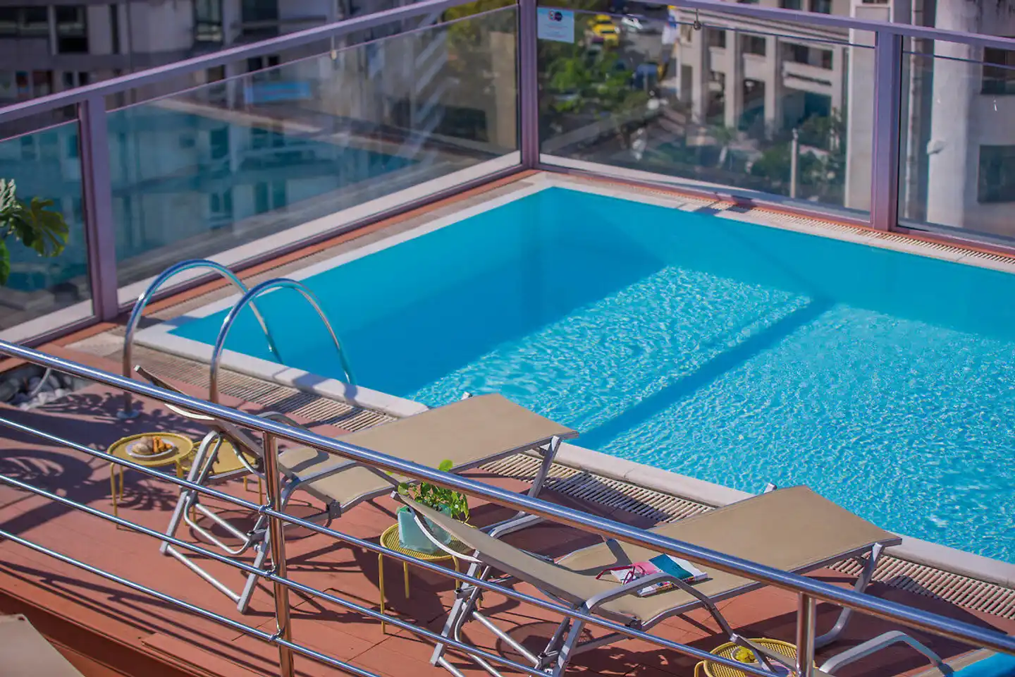 Novus City Hotel Hallenbad