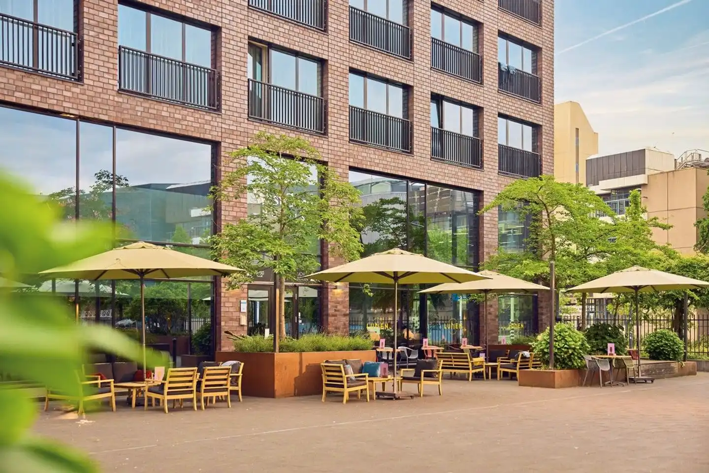 WestCord Hotel Eindhoven Terrasse