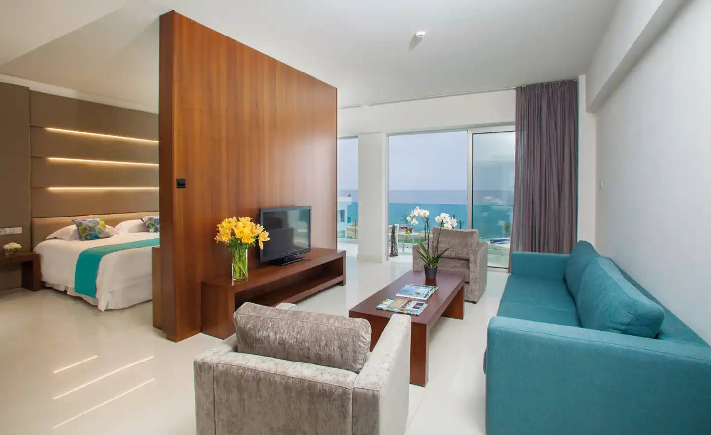 Tsokkos King Evelthon Beach Hotel & Resort Wohnbeispiel