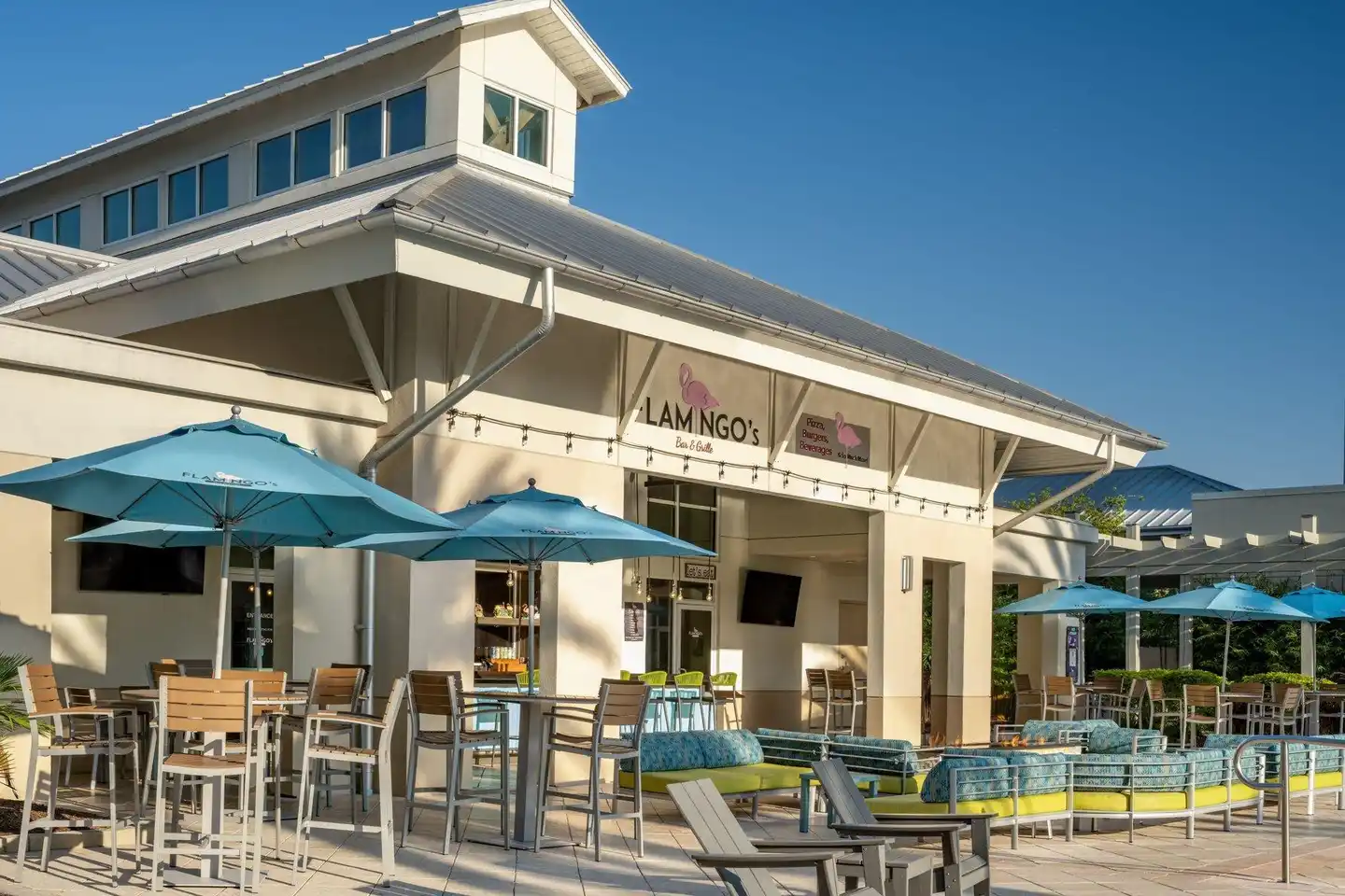 SpringHill Suites Orlando at FLAMINGO CROSSINGS® Town Center/West.Entr. Terrasse
