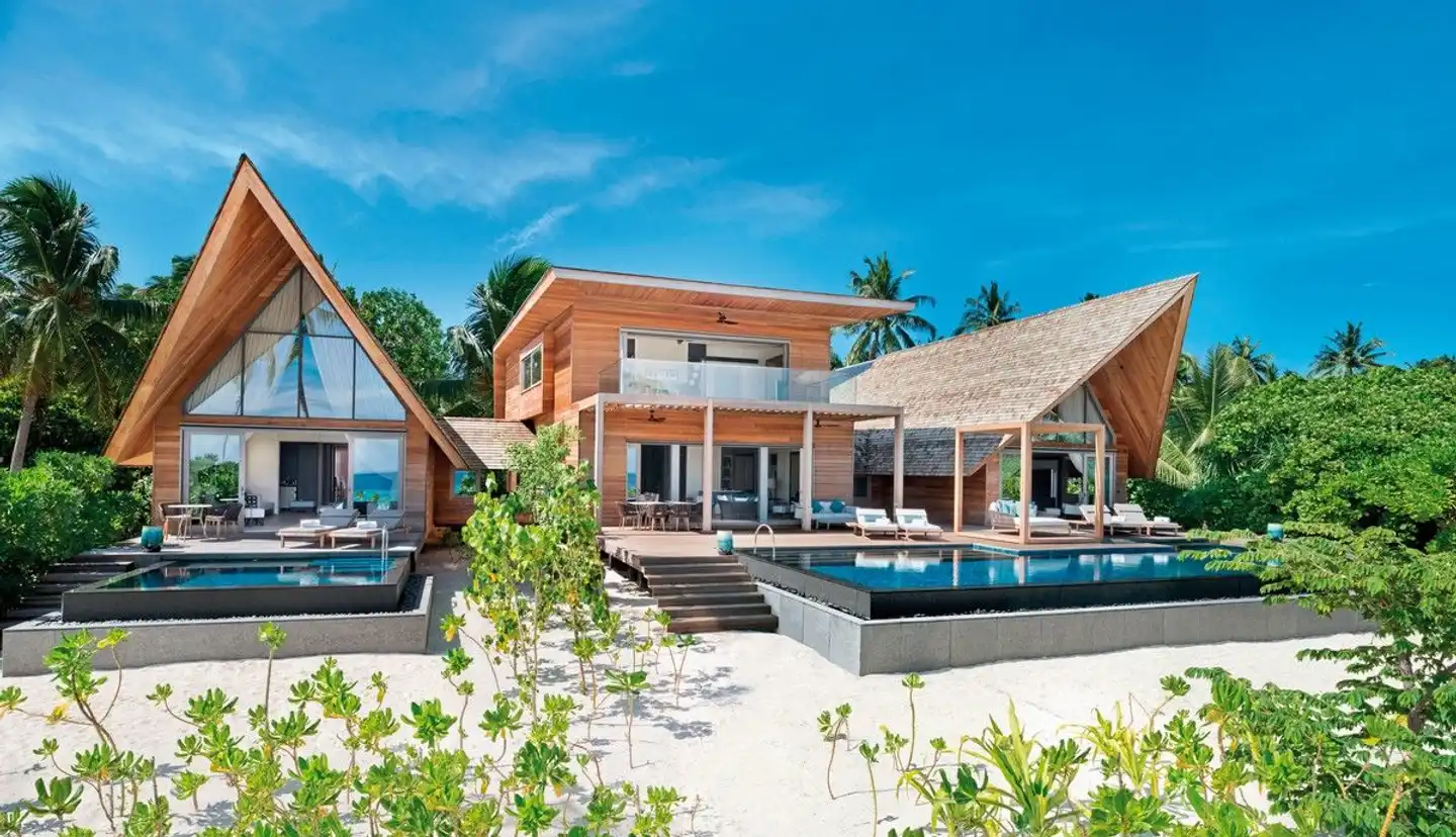 The St. Regis Maldives Vommuli Resort Aussenansicht