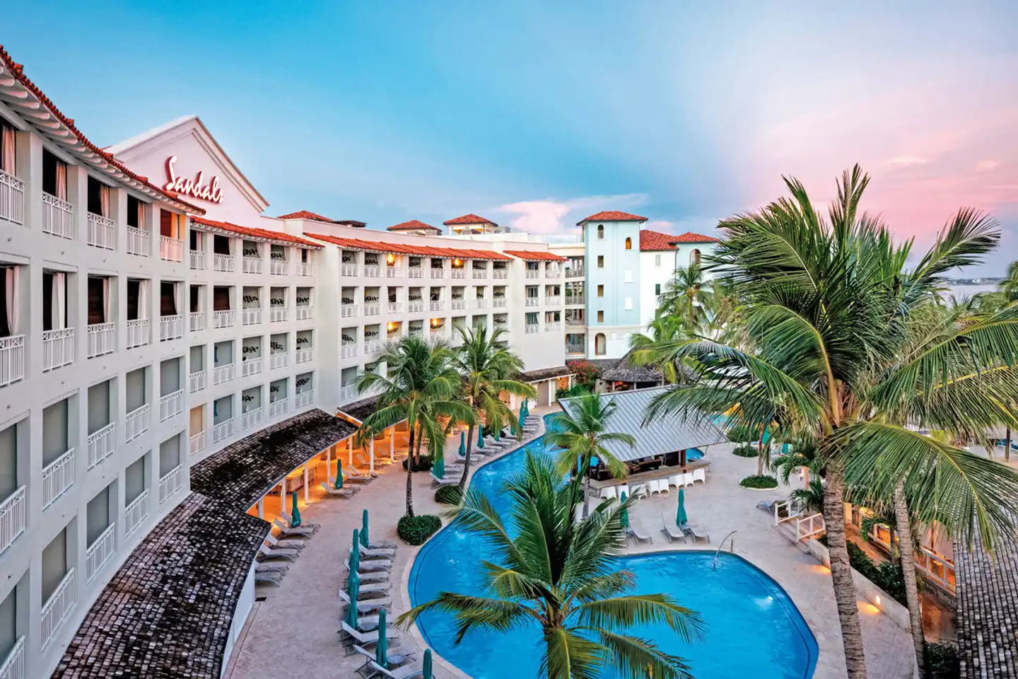 Sandals Royal Barbados Aussenansicht
