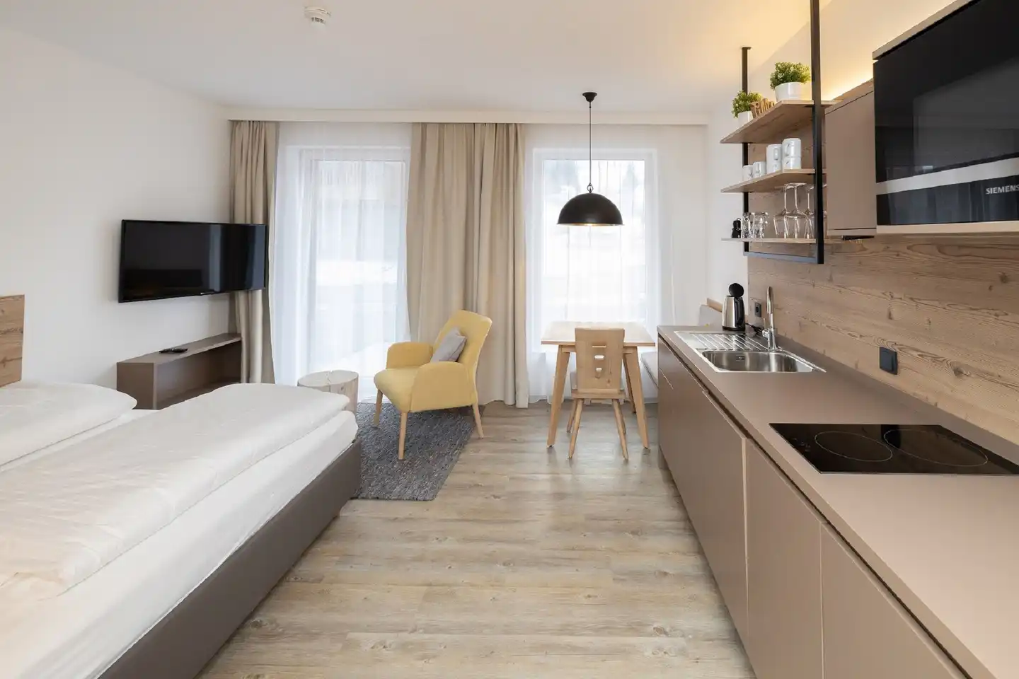 ALPRIMA Aparthotel Hinterstoder Wohnbeispiel