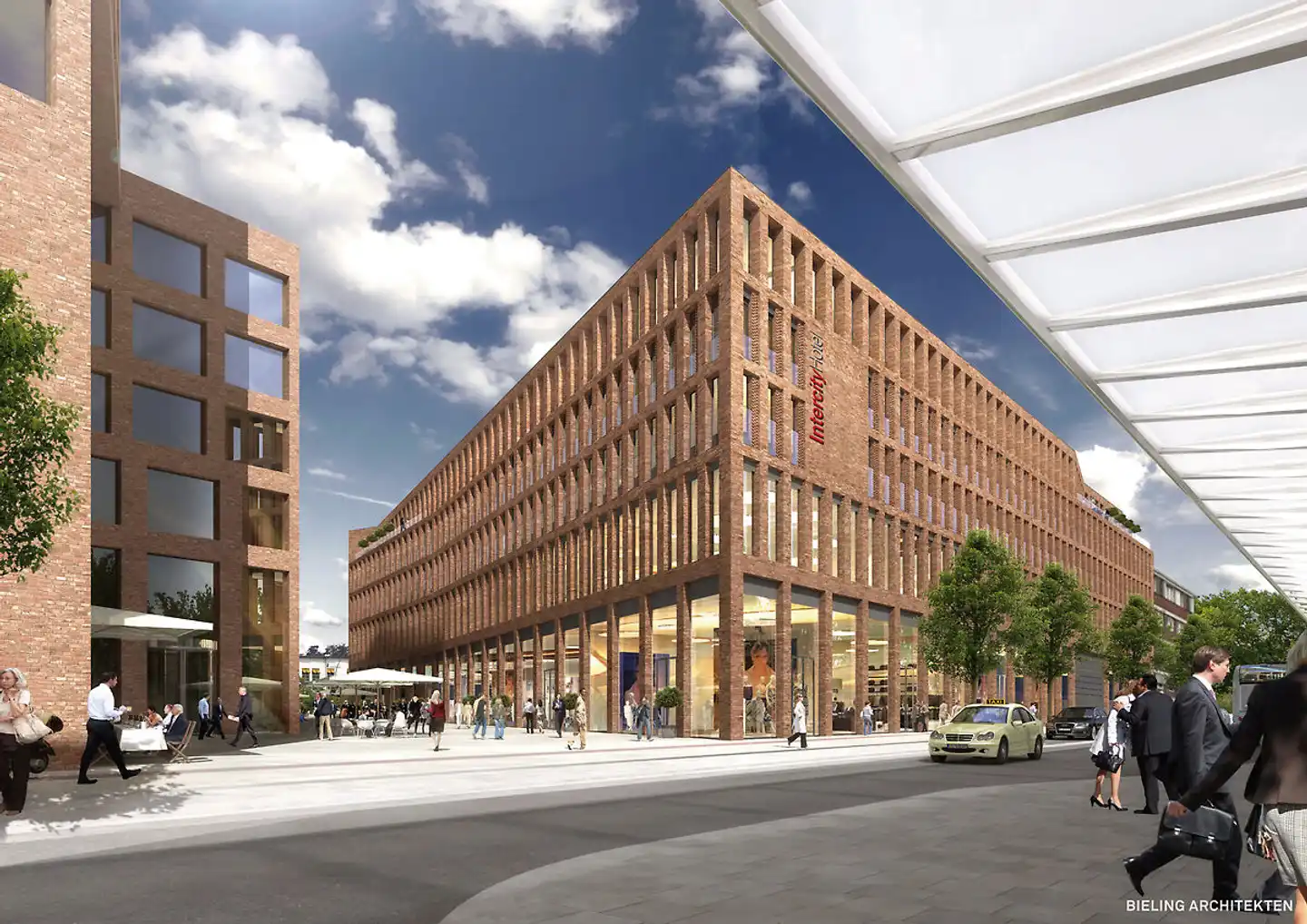 IntercityHotel Hamburg Barmbek Aussenansicht