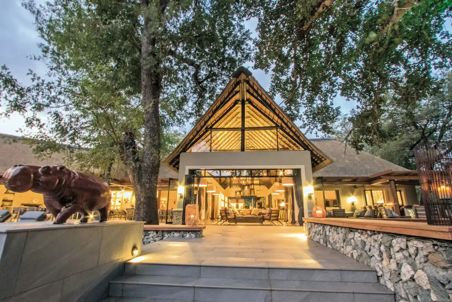Abelana Game Reserve Aussenansicht