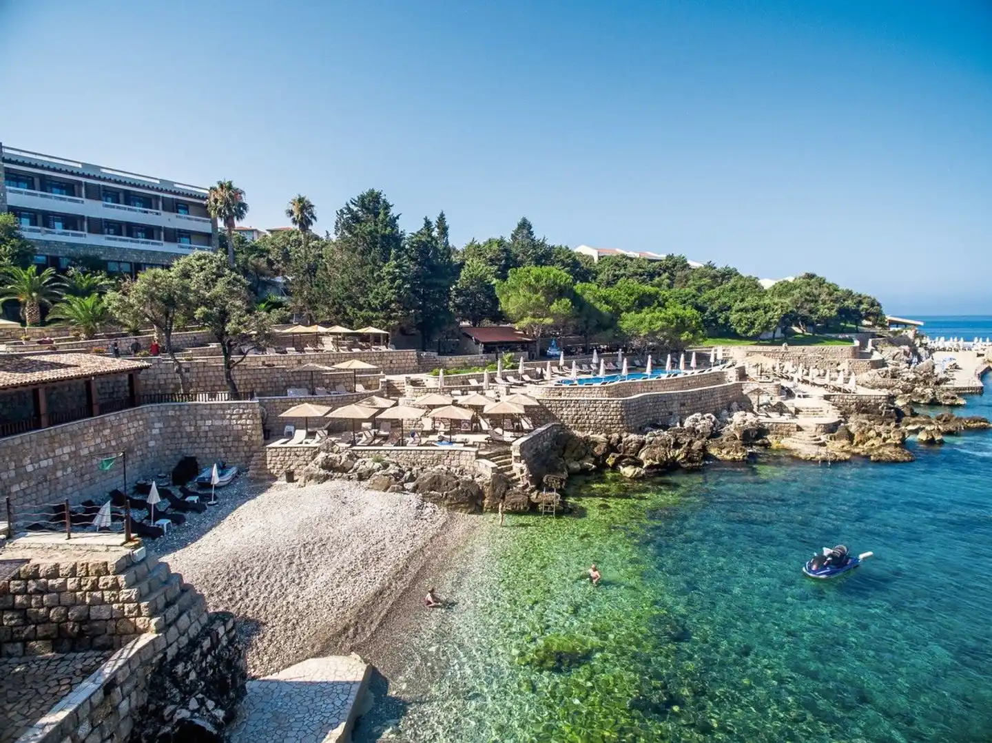 Radisson Wind Rose Resort Montenegro Landschaft