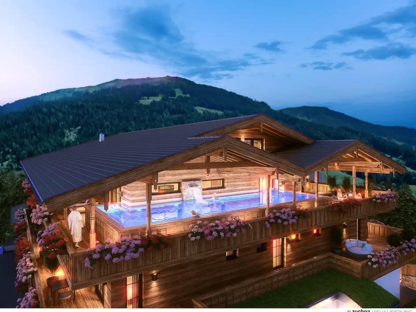 Boutique Hotel Die Alpbacherin Terrasse